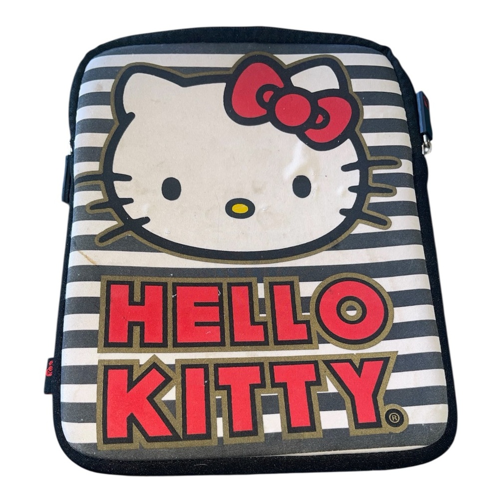 Hello Kitty Loungefly Striped Tablet Sleeve